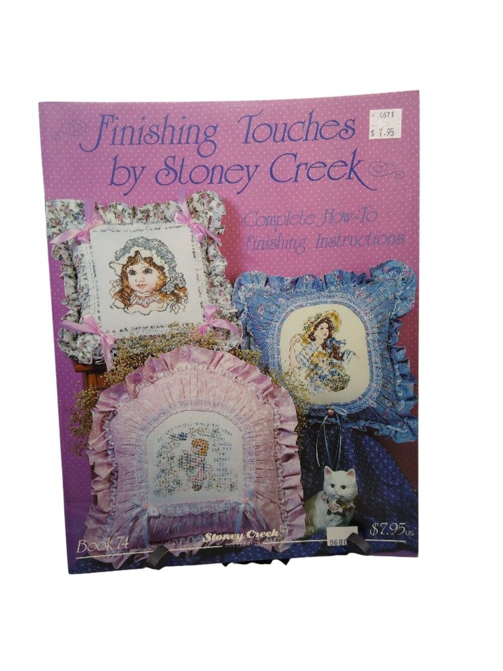 Vintage Cross Stitch Patterns, Finishing Touches, 1990 Stoney Creek Collection